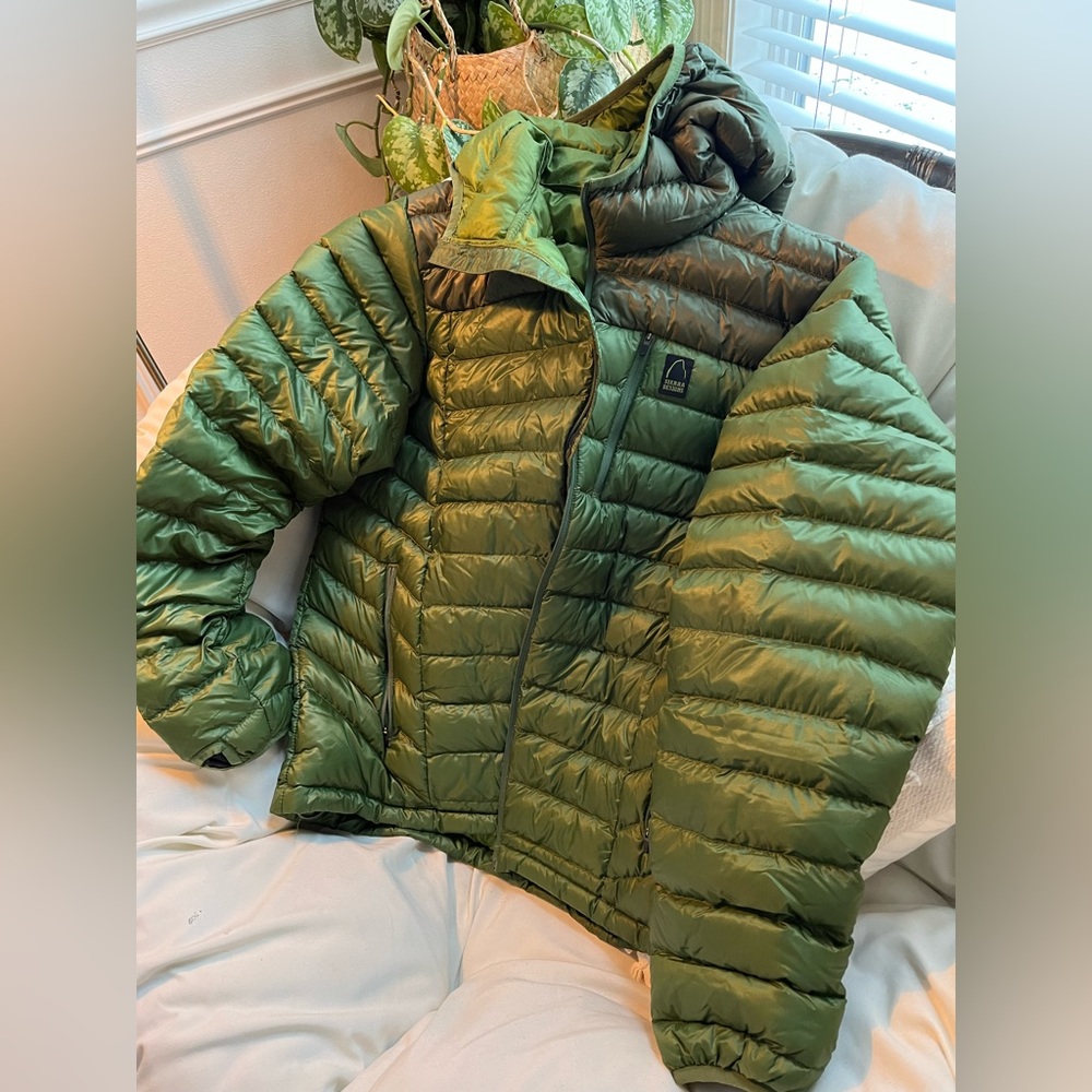 High Sierra, down “puffy” jacket, green, large